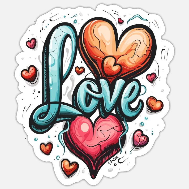 Sticker taille S (10 x 10 cm) -