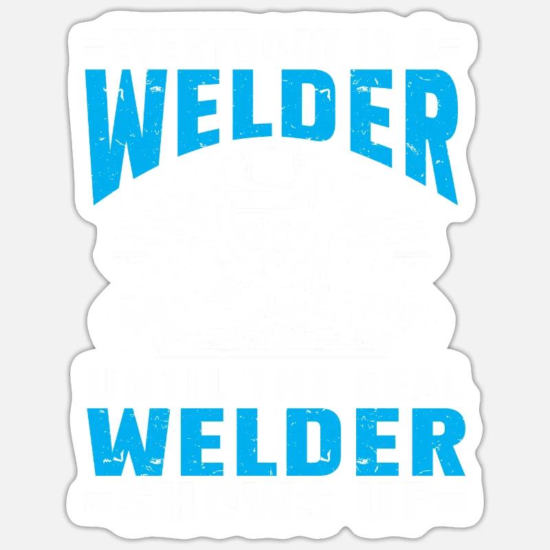 Soudage à la soudeuse Sticker taille S (10 x 10 cm)