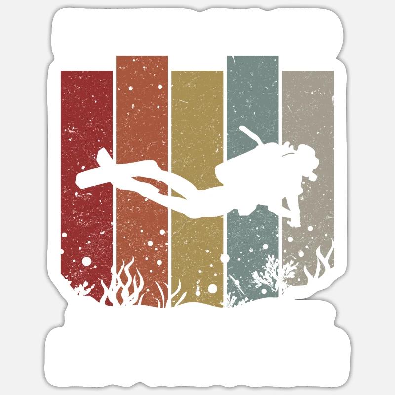 If found on Land Please Throwback into the Ocean - Sticker Größe S (10 x 10 cm) - Mattweiß