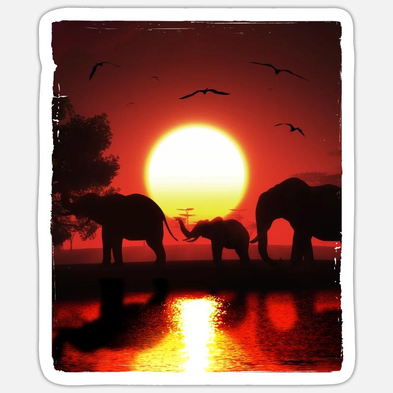 Sticker taille S (10 x 10 cm) - 