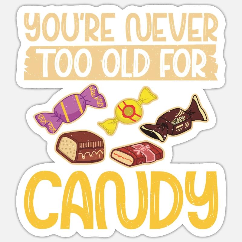 Candy Gift Sticker Größe S (10 x 10 cm)