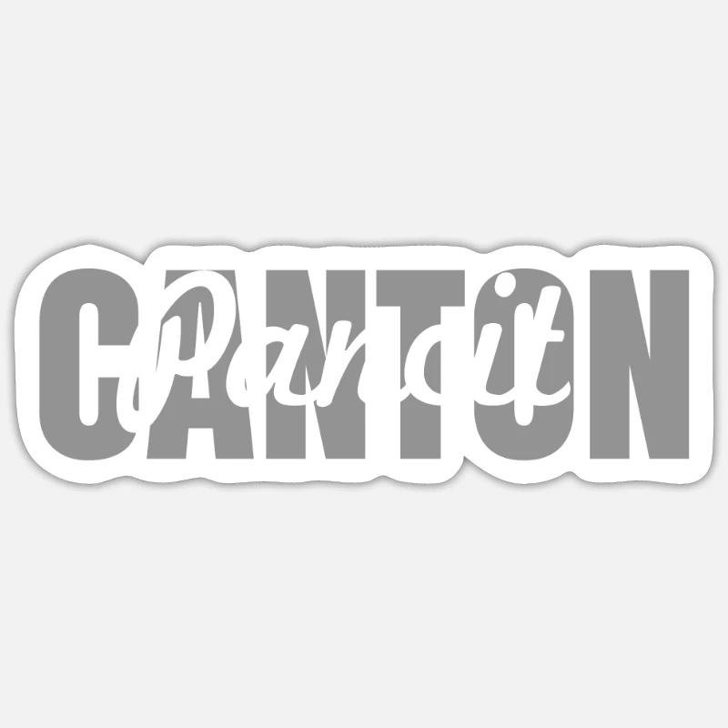 Pancit Canton - Sticker size S (10 x 10 cm) - white matte