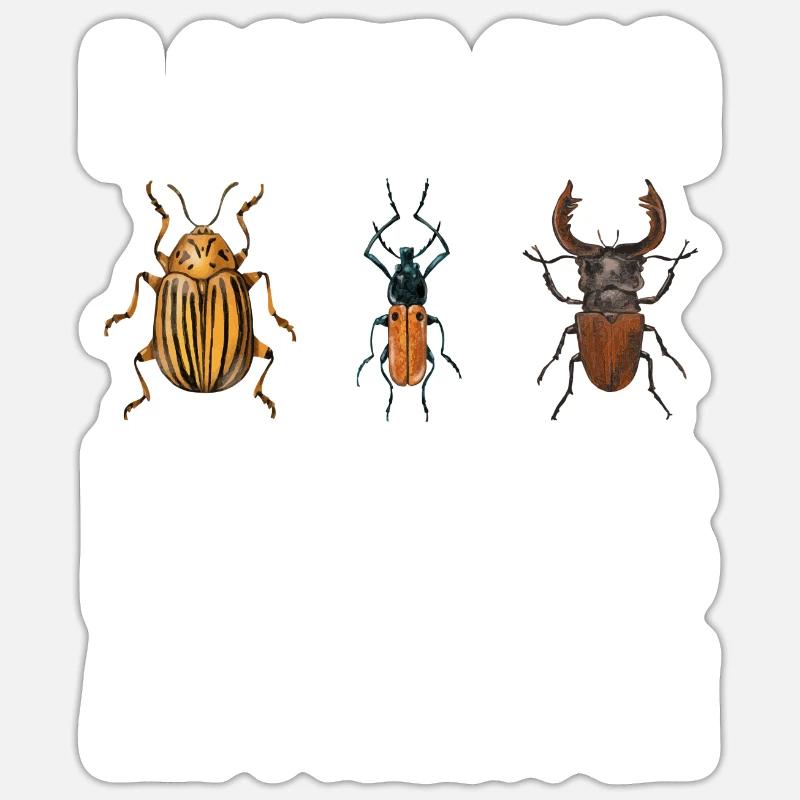 Entomologist - like big bugs and i cannot lie Sticker size S (10 x 10 cm)