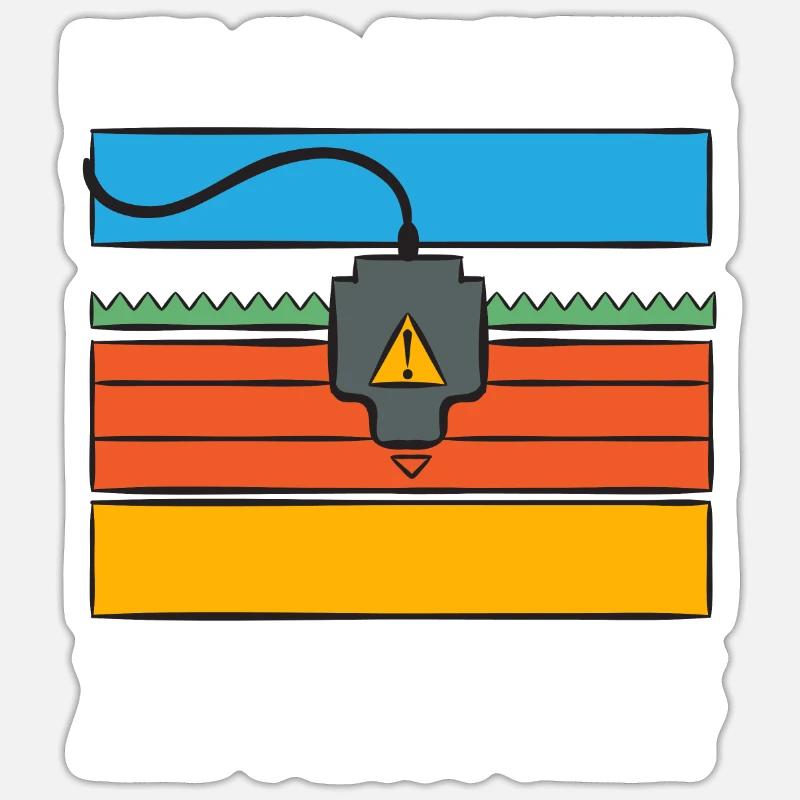 Sticker size S (10 x 10 cm) -