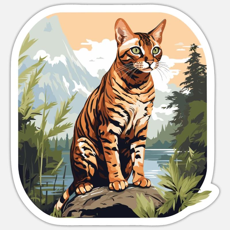 Sticker taille S (10 x 10 cm) - 