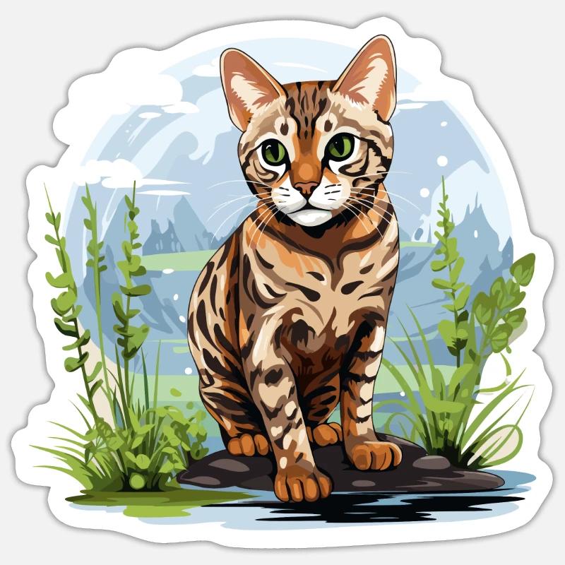 Sticker Größe S (10 x 10 cm) - 