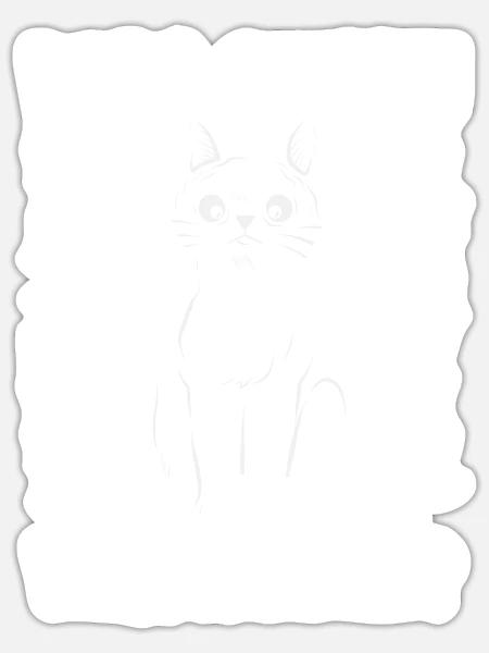 Was Genau Hast Du Nicht Verstanden - Sticker Größe S (10 x 10 cm) - Mattweiß