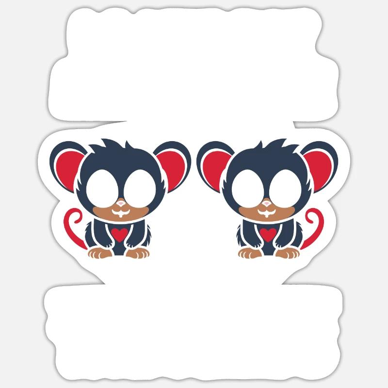 Sticker taille S (10 x 10 cm) - 
