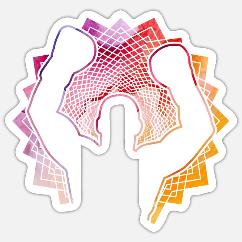 Sticker taille S (10 x 10 cm) - 