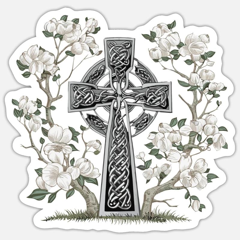 Ostara Eostre équinoxe sorcière déesse païenne rituels Sticker taille S (10 x 10 cm)