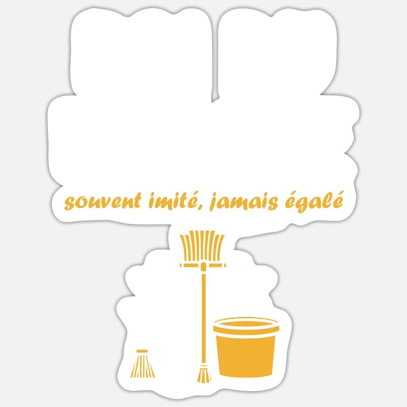Sticker taille S (10 x 10 cm) -