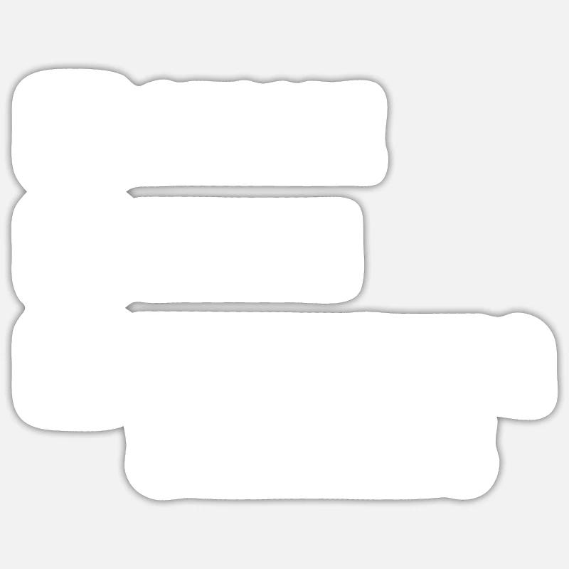 Baskets - Sticker taille S (10 x 10 cm) - blanc mat