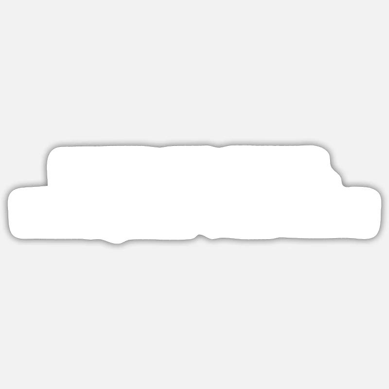 Hiking - Step by step, conquer the hike Sticker size S (10 x 10 cm)