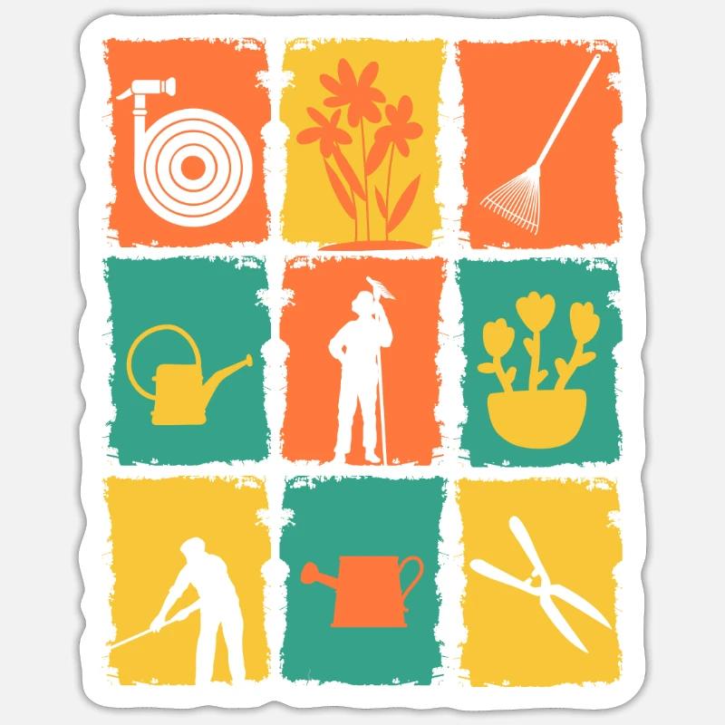 Sticker Größe S (10 x 10 cm) - 