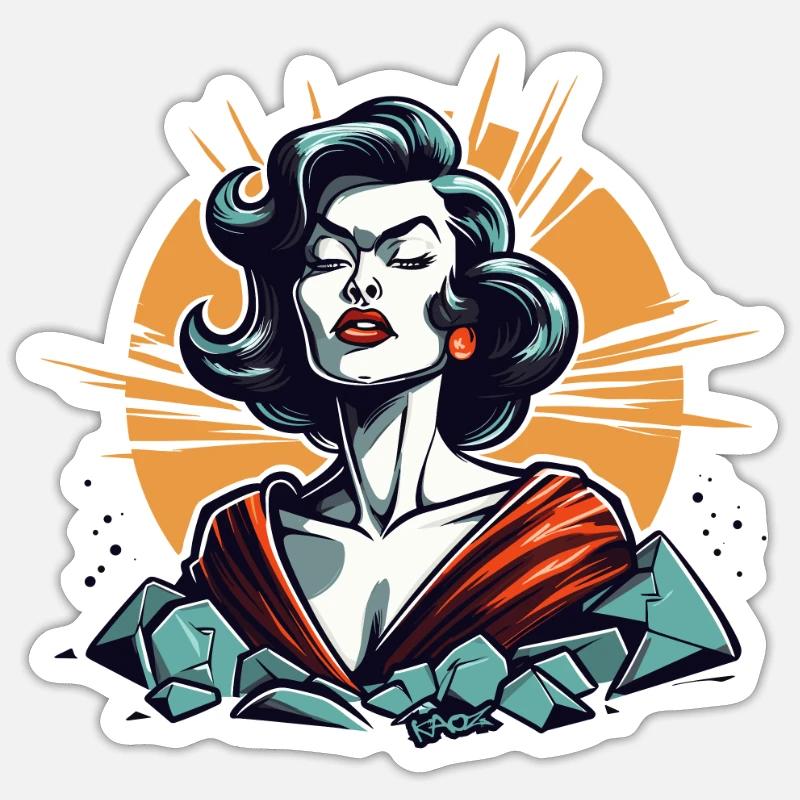 Sticker taille S (10 x 10 cm) - 