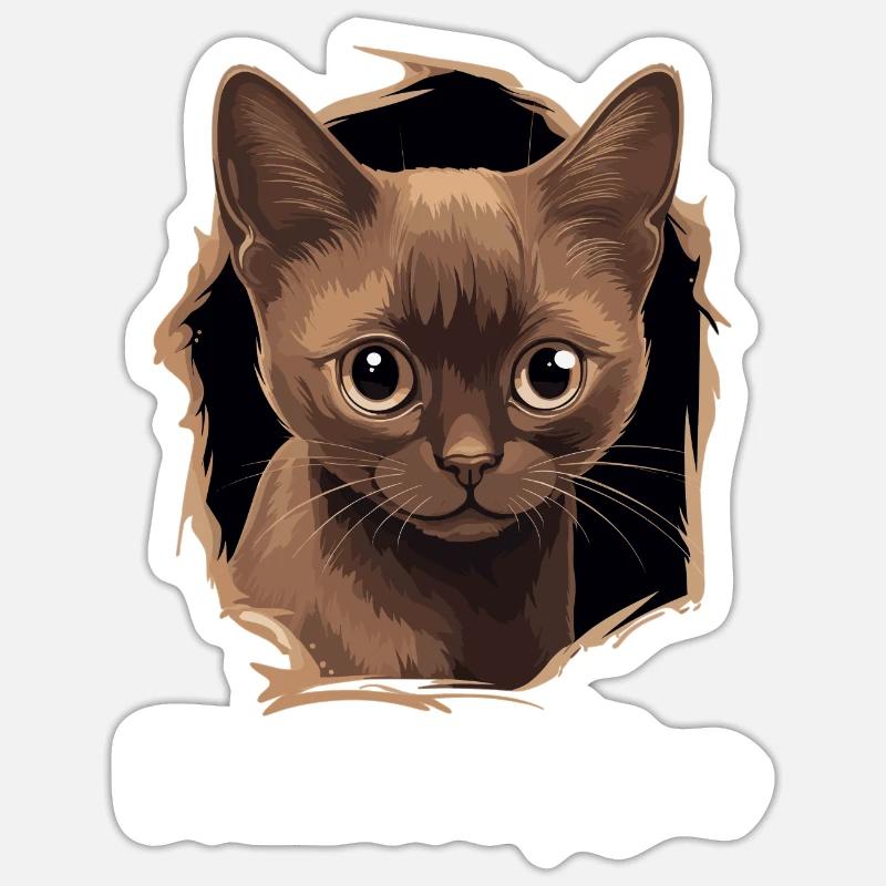 Sticker taille S (10 x 10 cm) - 