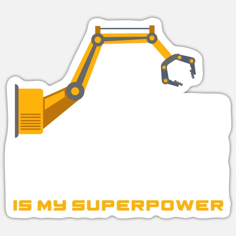 Programmeur de robots robotiques - Sticker taille S (10 x 10 cm) - blanc mat