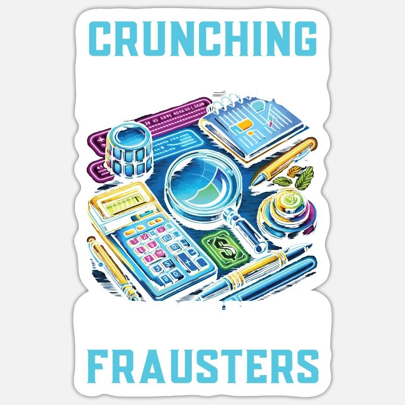 Juricomptable Profession Audit Comptabilité Sticker taille S (10 x 10 cm)