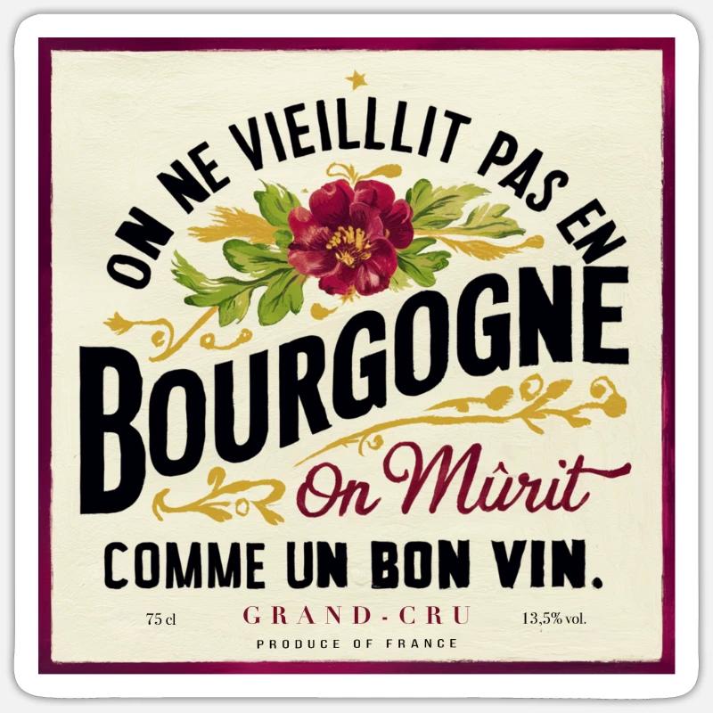 Sticker taille S (10 x 10 cm) - 