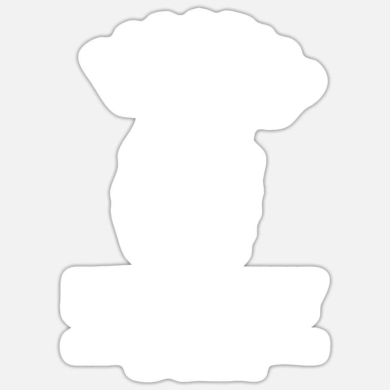 Programmeur de robots robotiques - Sticker taille S (10 x 10 cm) - blanc mat