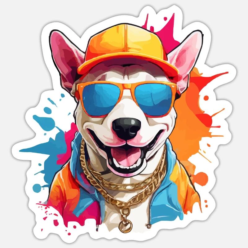 Sticker Größe S (10 x 10 cm) - 