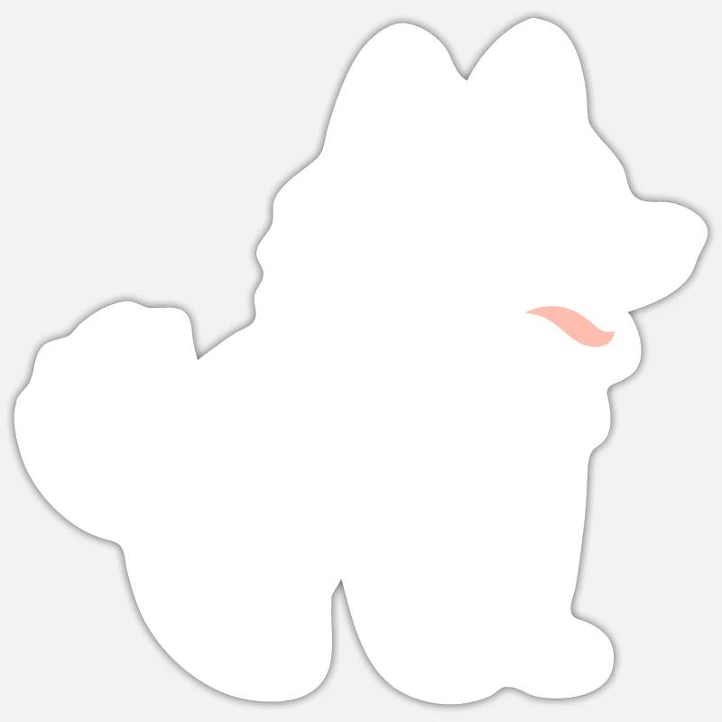 wolf Sticker size S (10 x 10 cm)
