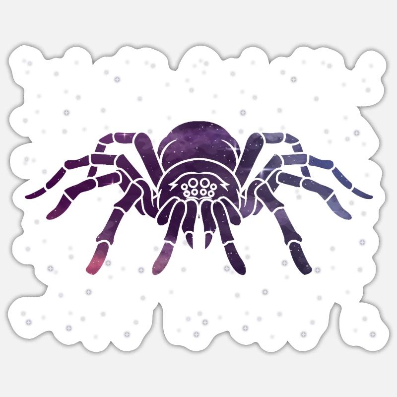 Celestial Spider Star Pattern Sticker size S (10 x 10 cm)