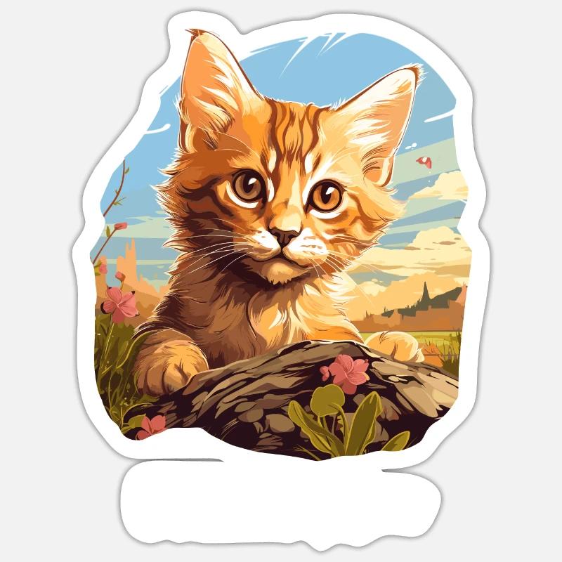 Sticker taille S (10 x 10 cm) - 