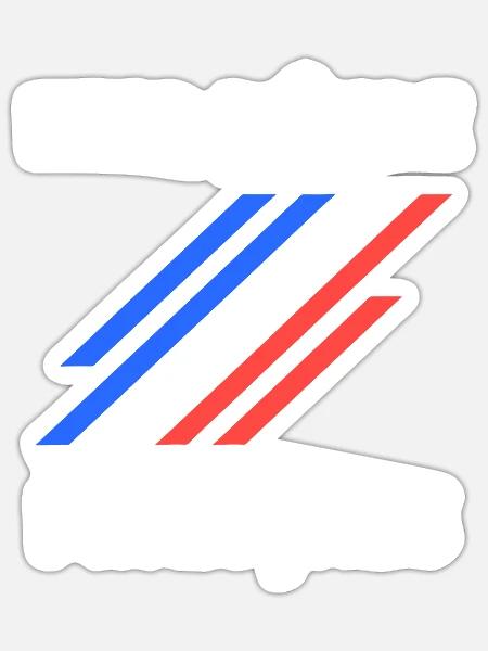 Ich bin Franzose - Sticker Größe S (10 x 10 cm) - Mattweiß