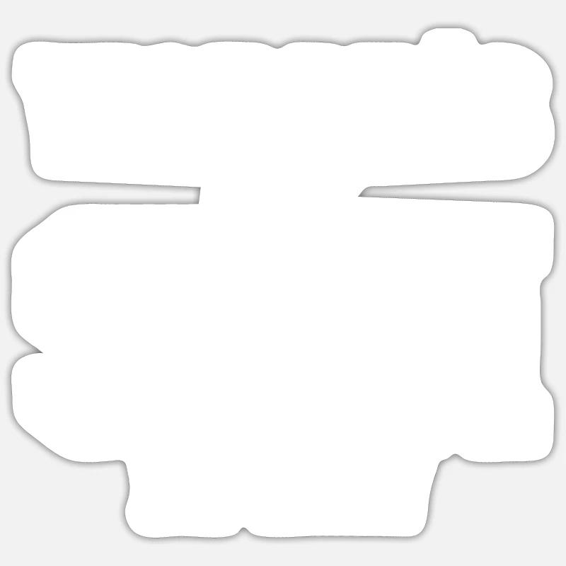 Sticker Größe S (10 x 10 cm) - 