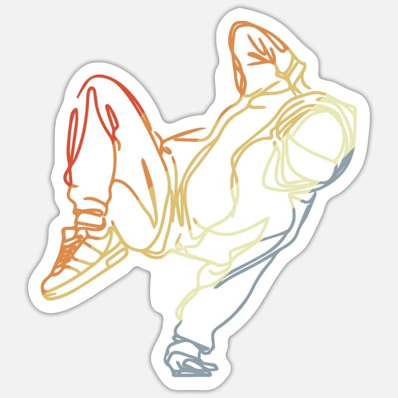 Sticker Größe S (10 x 10 cm) - 