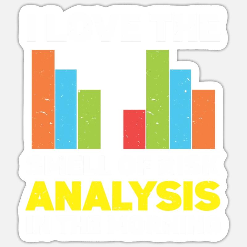 Aktuar Statistiker - Sticker Größe S (10 x 10 cm) - Mattweiß