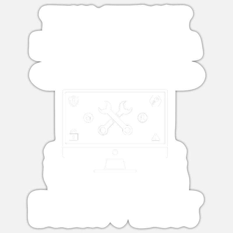 Tech Support If You Don't Have A Ticket Sticker Größe S (10 x 10 cm)