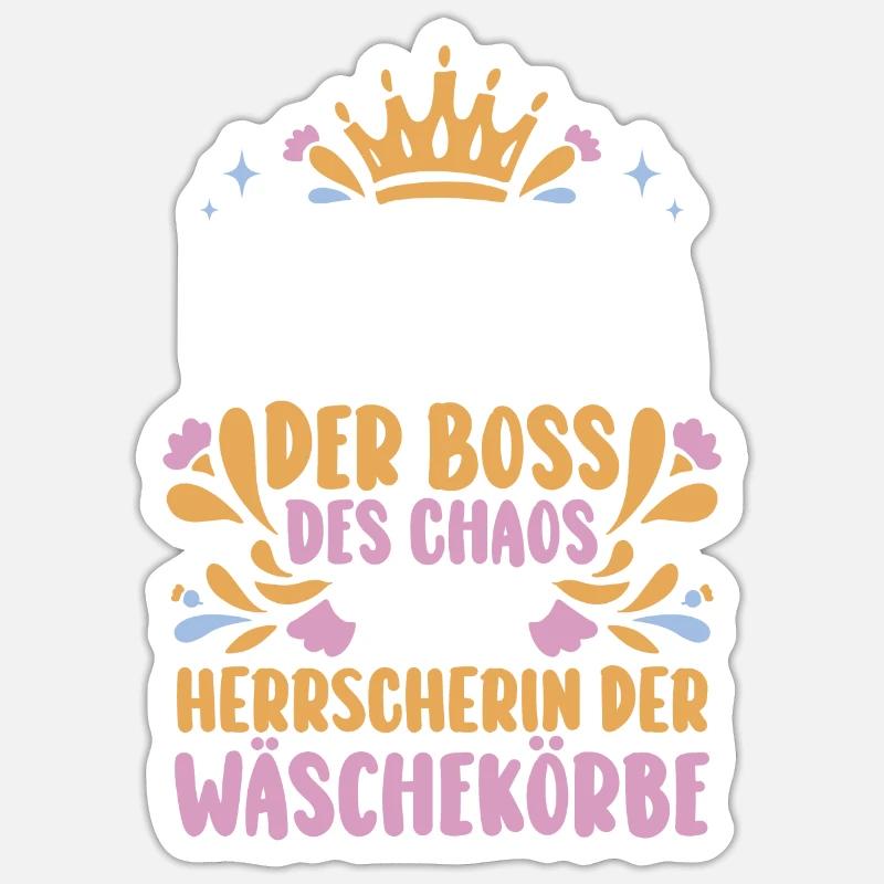 Mutter Mama - Sticker Größe S (10 x 10 cm) - Mattweiß
