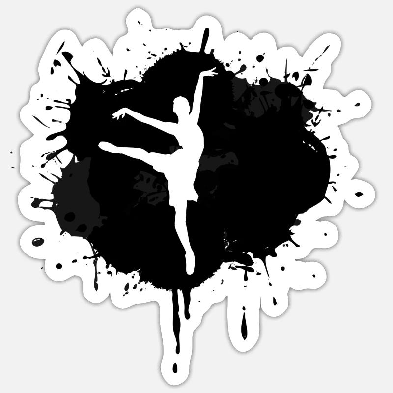 Sticker Größe S (10 x 10 cm) - 