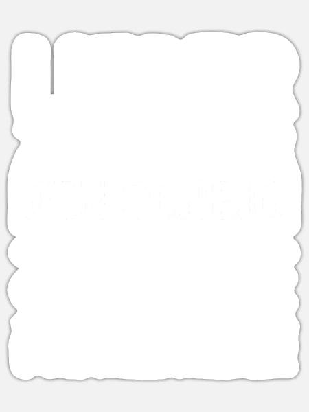 Zu Alt Für Den Scheiß - Sticker Größe S (10 x 10 cm) - Mattweiß