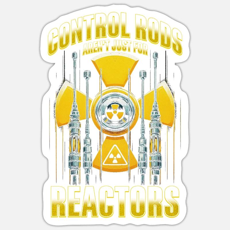 Nuclear Engineer Nuclear Technician Sticker size S (10 x 10 cm)