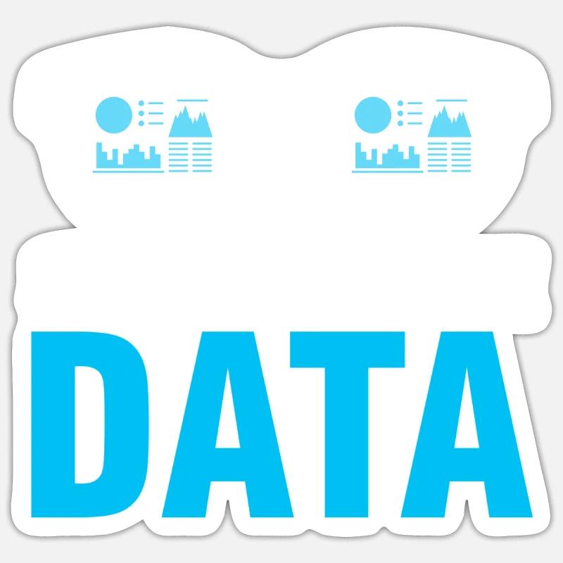 Data Engineer Zeig Mir Die Daten Sticker Größe S (10 x 10 cm)