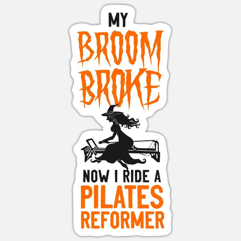 Pilates Instructor Teacher Sticker Größe S (10 x 10 cm)
