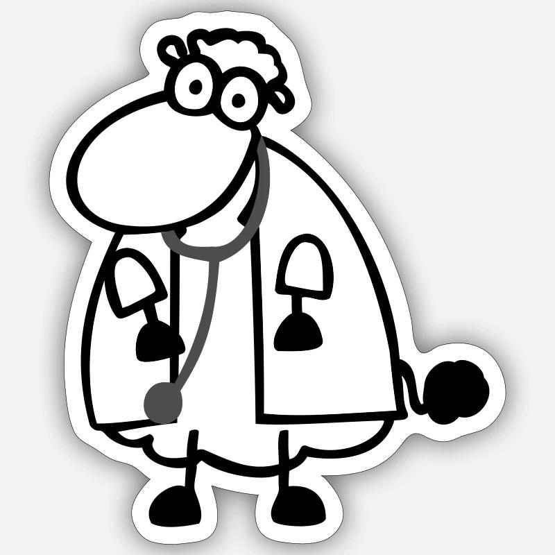 Sticker Größe S (10 x 10 cm) - 