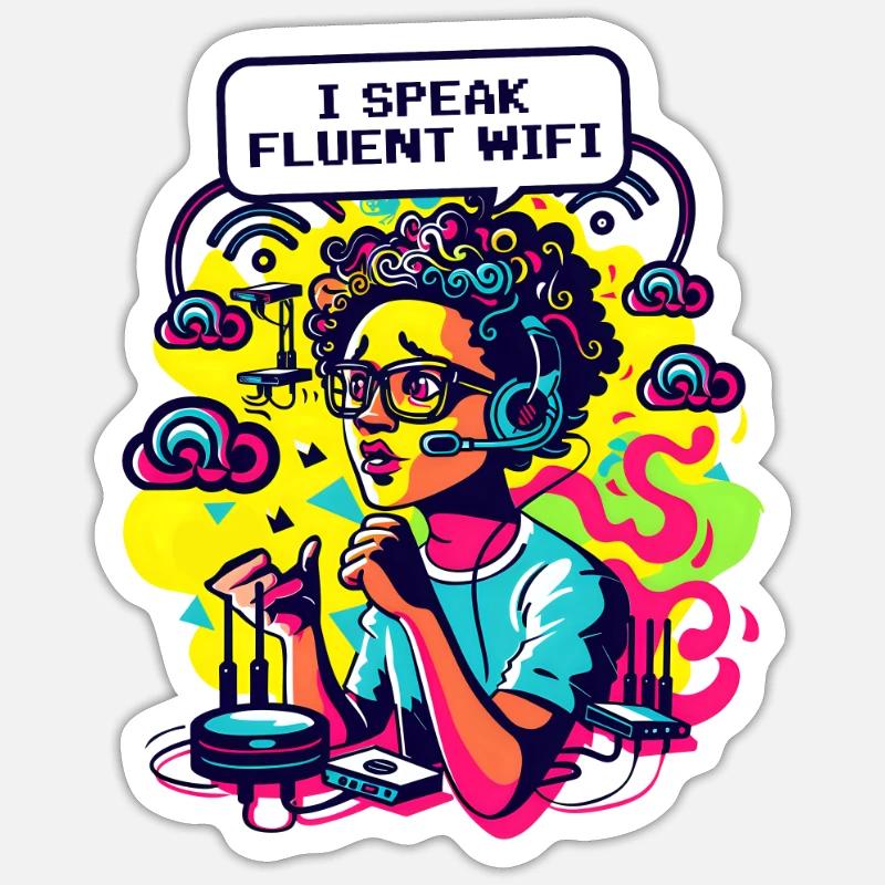 Sticker Größe S (10 x 10 cm) - 
