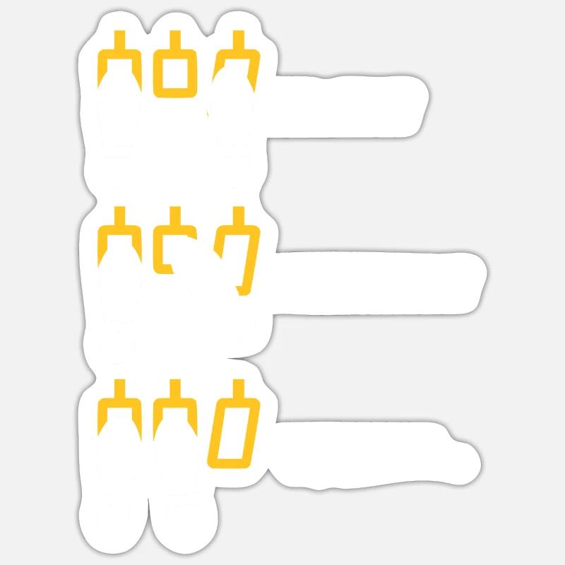 Up Shift Down Shift Funny Car Gear Changes Sticker size S (10 x 10 cm)