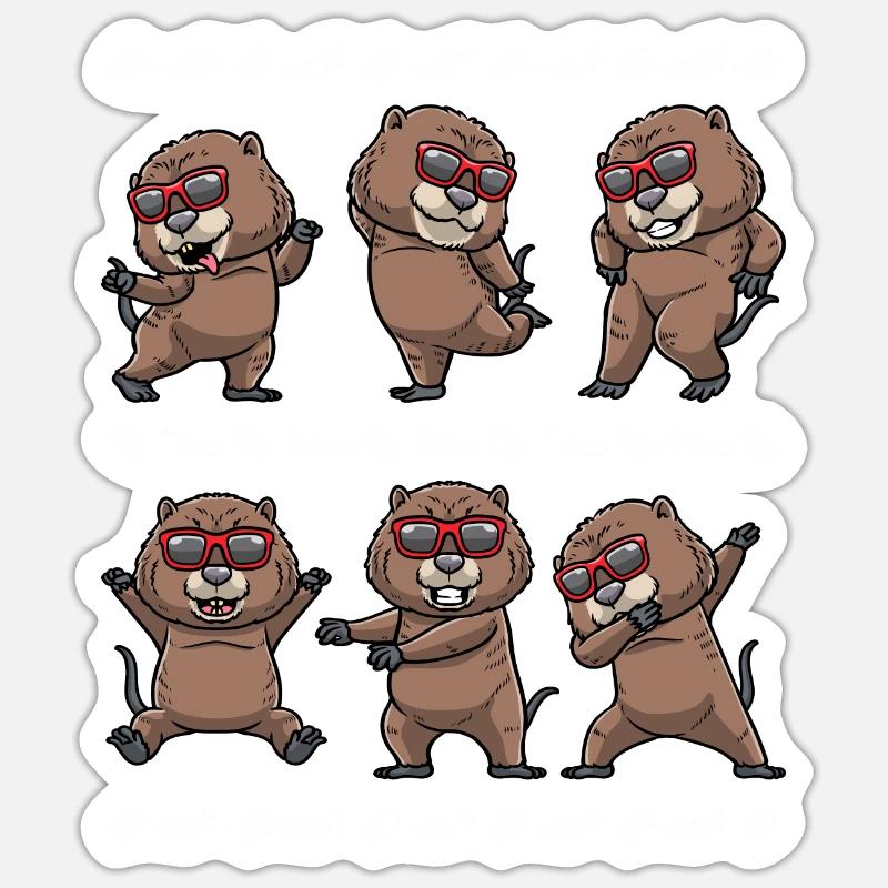Sticker taille S (10 x 10 cm) - 