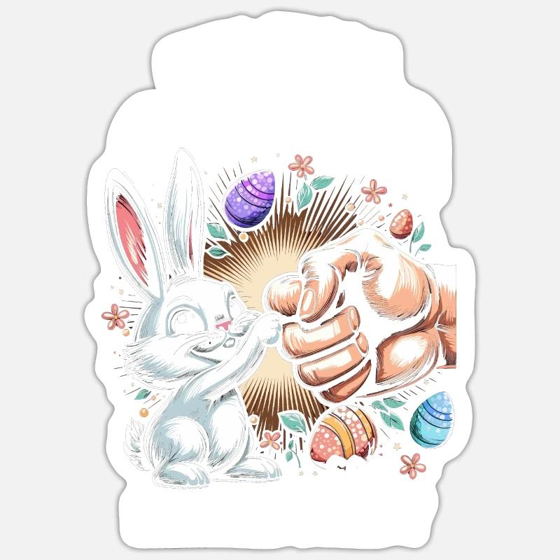 Will Trade Cousin For Easter Candy Sticker Größe S (10 x 10 cm)