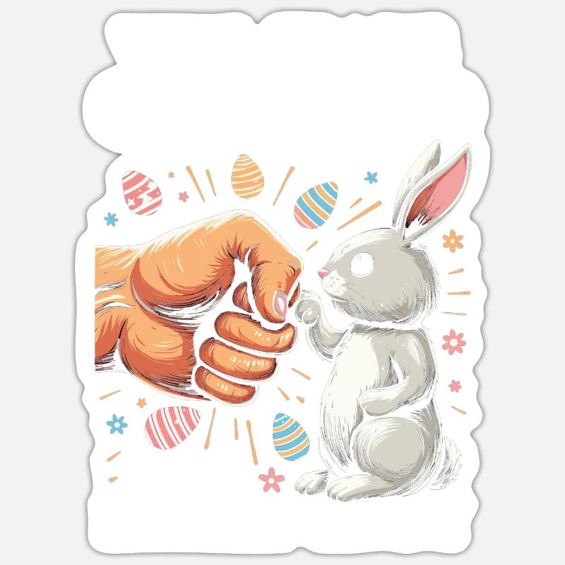 Will Trade Girlfriend For Easter Candy Sticker Größe S (10 x 10 cm)