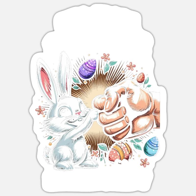 Will Trade Uncle For Easter Candy Sticker size S (10 x 10 cm)