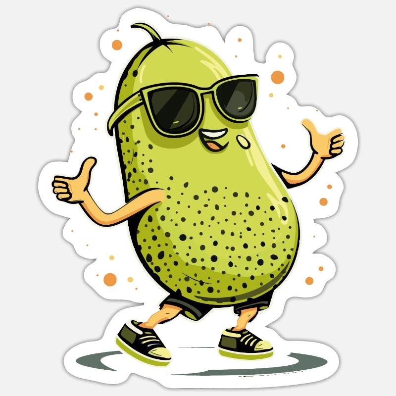 Miellat - Sticker taille S (10 x 10 cm) - blanc mat