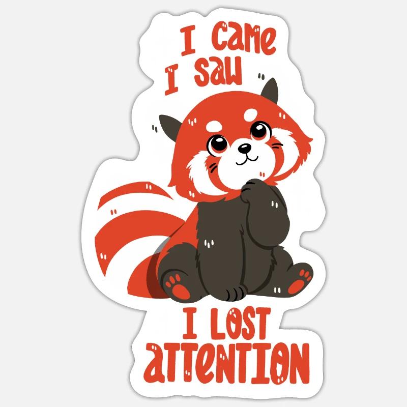 ADHD - Sticker size S (10 x 10 cm) - white matte