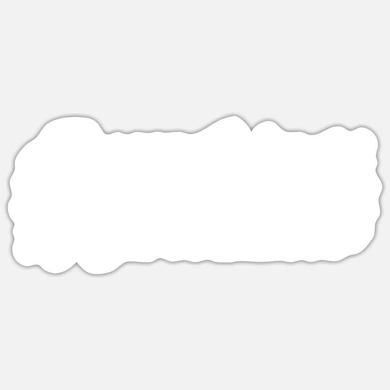 Tout est possible - Pensée positive - Sticker taille S (10 x 10 cm) - blanc mat