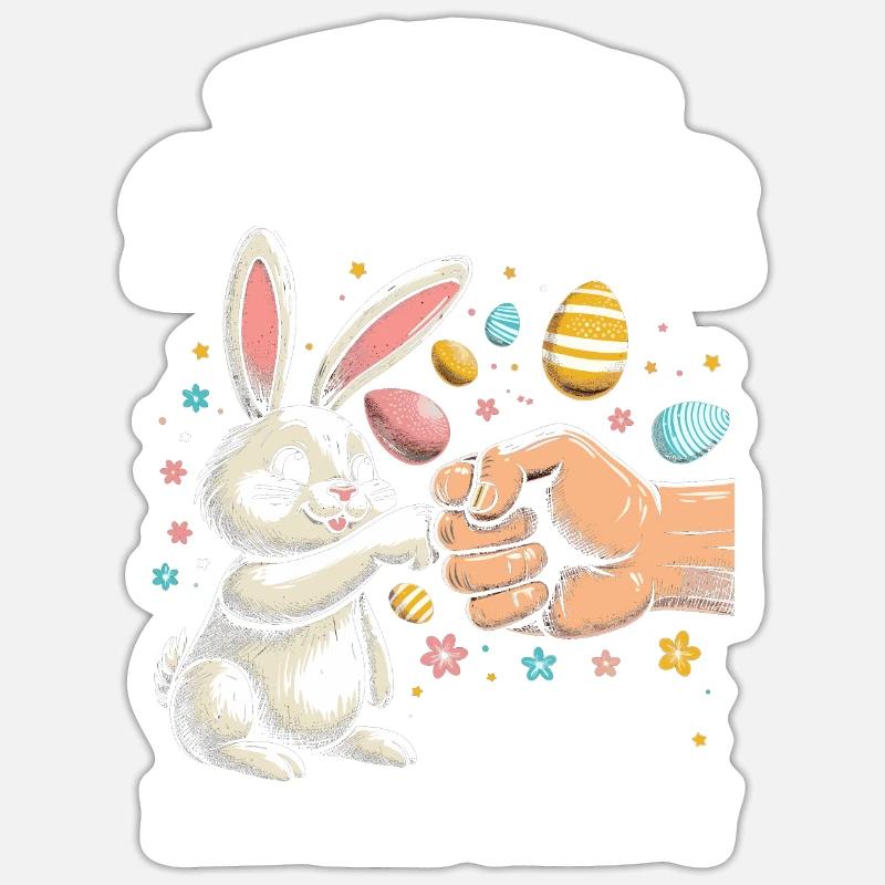 Will Trade Siblings For Easter Candy Sticker size S (10 x 10 cm)